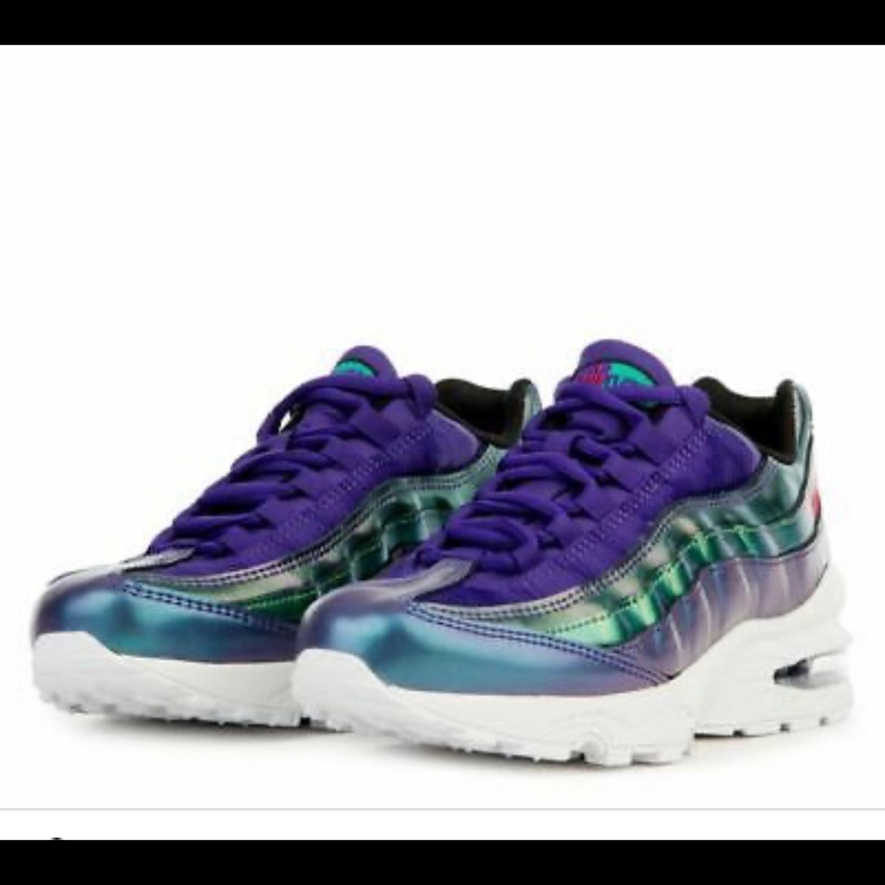 Air Max 95 SE GS 'Metallic Purple'